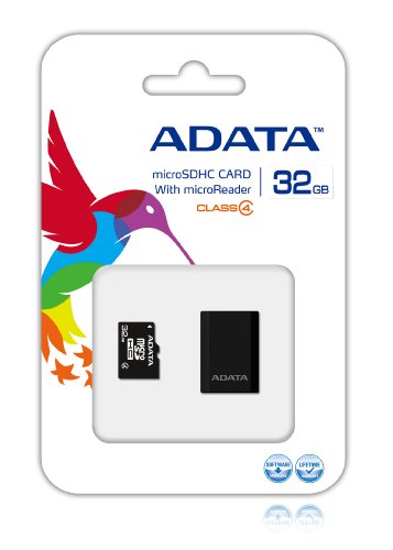 ADATA 32GB microSDHC Card Class 4 inkl USB Adapter Preisvergleich