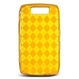 Premium Orange Transparent Hard Plastic Skin for the Blackberry Storm II 9550, 9520