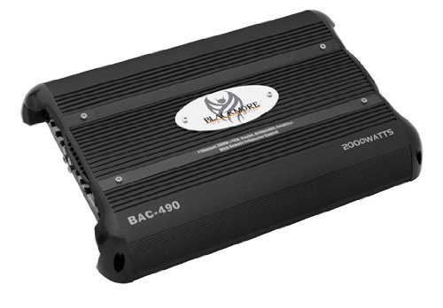 BLACKMORE 2000 WATT 4 CHANNEL AMPLIFIER RMS POWER 250W X 4 CAR AMP BAC-490