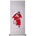Chinese Mythology Wall Art Painting - Cream