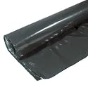 Warp Brothers 12-4CH10B 4 Mil Black Plastic Sheeting, 10-Foot by 25-Foot