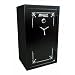 Homak HS50123360 36-Gun Mechanical Combination Lock Fire Resistant Steel Safe, Black, 23.79-Cubic Feet
