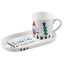 Ciroa I Love You Santa 2 Piece Mug and Plate Gift Set