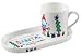 Ciroa I Love You Santa 2 Piece Mug and Plate Gift Set