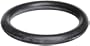 -015 EPDM O-Ring, 70A Durometer, Black, 9/16" ID, 11/16" OD, 1/16" Width (Pack of 100)