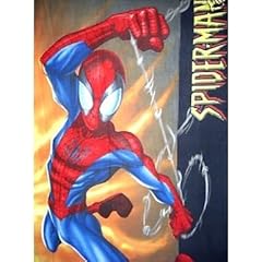 Kinder Fleecedecke "Spiderman", Bett�berwurf (130x170 cm) (wie abgebildet)