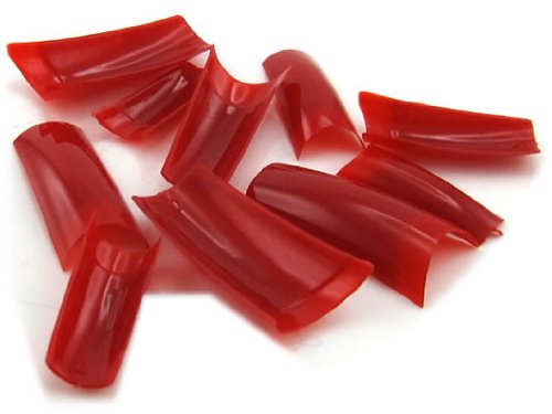 500 CHERRY French Acrylic False Artificial Tips Nail Art