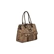 Gladiola Diaper Bag/Tote in Chocolate Jacquard