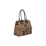 Gladiola Diaper Bag/Tote in Chocolate Jacquard