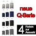 Produkt-Bild: 3-teiliges Q-Polycarbonat-Trolley-Koffer-Set in 4 verschiedenen Farben zur Auswahl