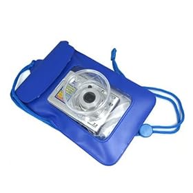Underwater Digital Camera Waterproof Case Dry Bag - Blue