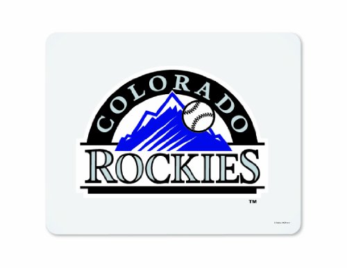 MLB Colorado Rockies 19-inches-by-24-inches Logo Deskpad