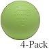 Champion Lacrosse Ball Official NFHS NCAA Massage Therapy-GREEN (4-Pack)