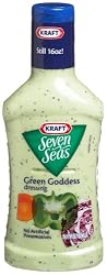 Kraft Seven Seas Green Goddess Dressing, 16-Ounce Plastic Bottles (Pack of 6)