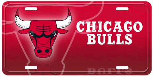 Chicago Bulls Street Flair Plate