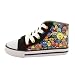 Sesame Street Toddler Hi-Tops Sneakers Shoes with Elmo, Big Bird, Cookie Monster, Bert, Ernie & Gang
