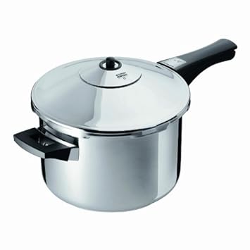 Kuhn Rikon 3342 5-1/4-Quart Stainless-Steel Pressure Cooker