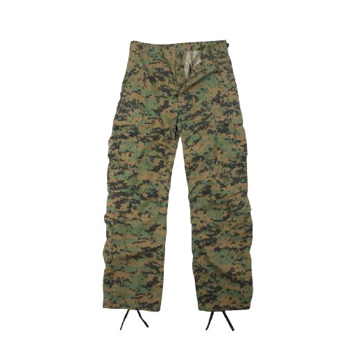 Woodland Digital Camouflage Vintage Paratrooper Fatigues