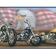 Harley Davidson Motorcycles Wallpaper Border