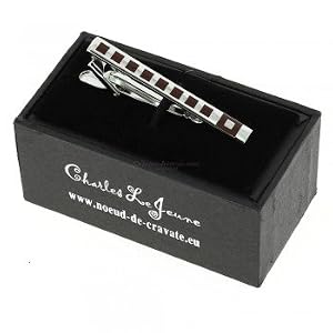 Clj Charles Le Jeune - pince à cravate couleur argent_800109