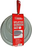 Home Basics Splatter Screen Set Assorted Sizes, 3 Pieces