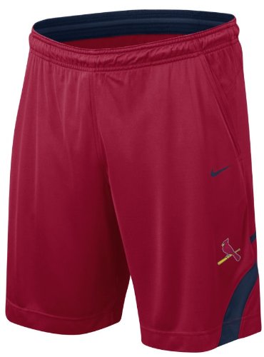 Nike St. Louis Cardinals Dri-Fit Red Training Short (XXL)