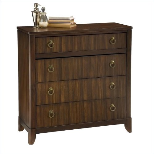 Home Styles 5540-41 Paris Four Drawer Chest, Mahogany Finish On Sale