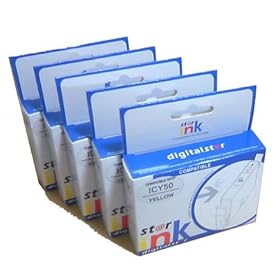 【クリックでお店のこの商品のページへ】エプソン互換インクICC50(5個セット)