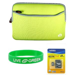 Buy Acer Aspire One AOA150 8.9-Inch Netbook Compatible Neorpene Sleeve Case and 8 GB Micro SDHC...