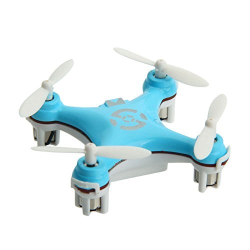 Cheerson CX-10 4CH 2.4GHz 6 Axis Gyro LED Rechargeable Mini Nano RC Quadcopter Mini RC Aircraft, Blue Cheerson CX-10 4CH 2.4GHz 6 Axis Gyro LED Rechargeable Mini Nano RC Quadcopter Mini RC Aircraft, Blue