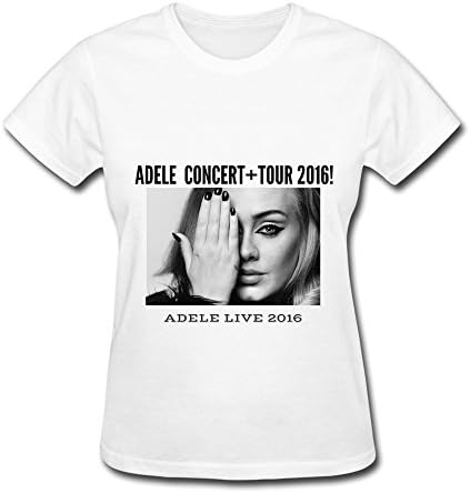 Adele Concert Tour 2016 Poster White T Shirt For Women