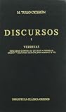 139. Discursos (Cicerón). Vol. I: Verrinas: Discurso contra Q. Cecilio. Primera sesión. Segunda sesión (I-II)