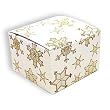 Gold Snowflakes - One Piece Gift Boxes (3" x 3" x 2")