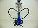 Ultra Premium Beamer 2 Hose Hookah Nargila Pipe, 5 Boxes of Beamer Ultra Premium Hookah Molasses Flavors, 100 Charcoals, Beamer Card and Accessories