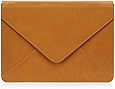 Laptop Sleeve, PLEMO Envelope PU Leather 15-15.6 Inch Laptop / Notebook Computer / MacBook / MacBook Pro Sleeve Case Bag Cover, Brown