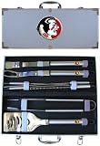 NCAA Florida State Seminoles 8pc. BBQ Set w/Case
