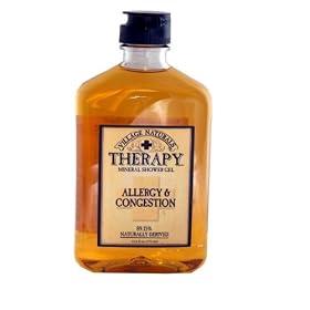 Village Naturals Therapy Allergy & Congestion Mineral Shower Gel 12.6 fl oz