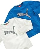 Puma Boys 8-20 Jersey Cat Tee,Whisper White,Large