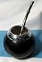 ARGENTINA MATE GOURD YERBA TEA WITH STRAW BOMBILLA 0058