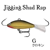Rapala(ラパラ) ジギングシャッドラップ #G(クロキン) WSR05