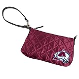 NHL Colorado Avalanche Quilted Wristlet, Maroon