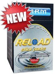MRM Reload Stick Packs: Super Soluble Muscle Recovery, Watermelon, 20-Count