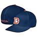 Denver Broncos Throwback Logo Fitted Hat (Blue) 7