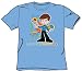 Star Trek McCoy CHECK YOUR VITALS Adult Carolina Blue T-shirt