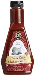 KFI Garlic Chili Chutney Sauce, spicy, 15.4-Ounce Bottles (Pack of 3)