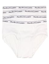 Ralph Lauren Mens Underwear Low Rise Brief 4Pack White