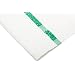 San Jamar HTI15GS Cotton Terry Green Stripe Oversize Chef Towel, 25" Length x 15" Width (Pack of 12)