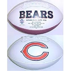 Chicago Bears Embroidered Signature Series Football