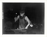 Historic Print (M): [Blacksmith at work]