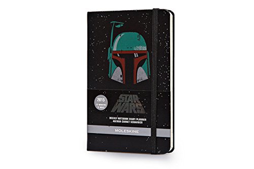 Moleskine 2015 Star Wars Limited Edition Weekly Notebook, 12M, Pocket, Black, Hard Cover (3.5 x 5.5) (Moleskine Star Wars)